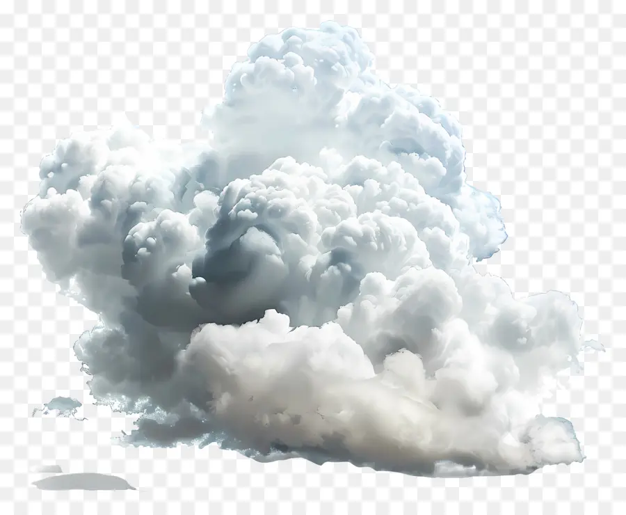 Nube Blanca，Nube Azul PNG