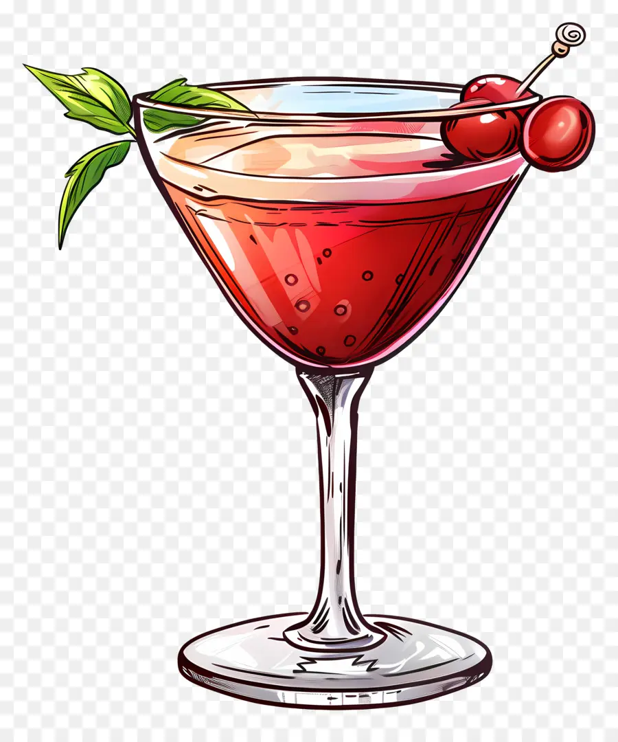 Coctel，Cereza PNG