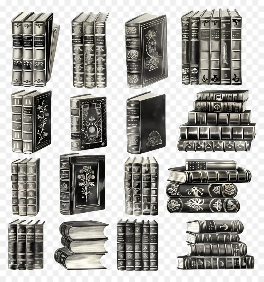 Libros De Antigüedades，Vintage Books PNG