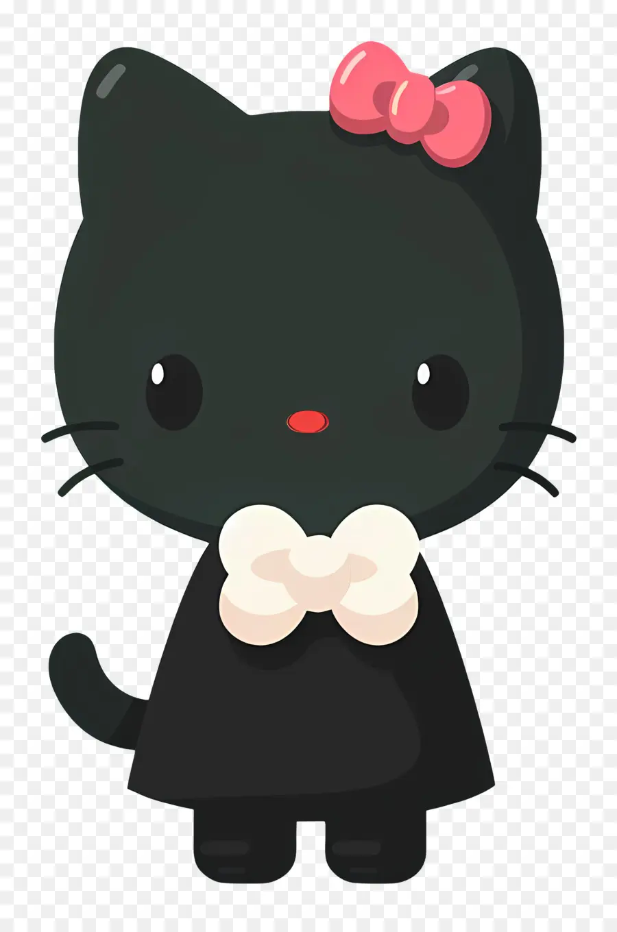 Hola Gatito，Gato Negro PNG