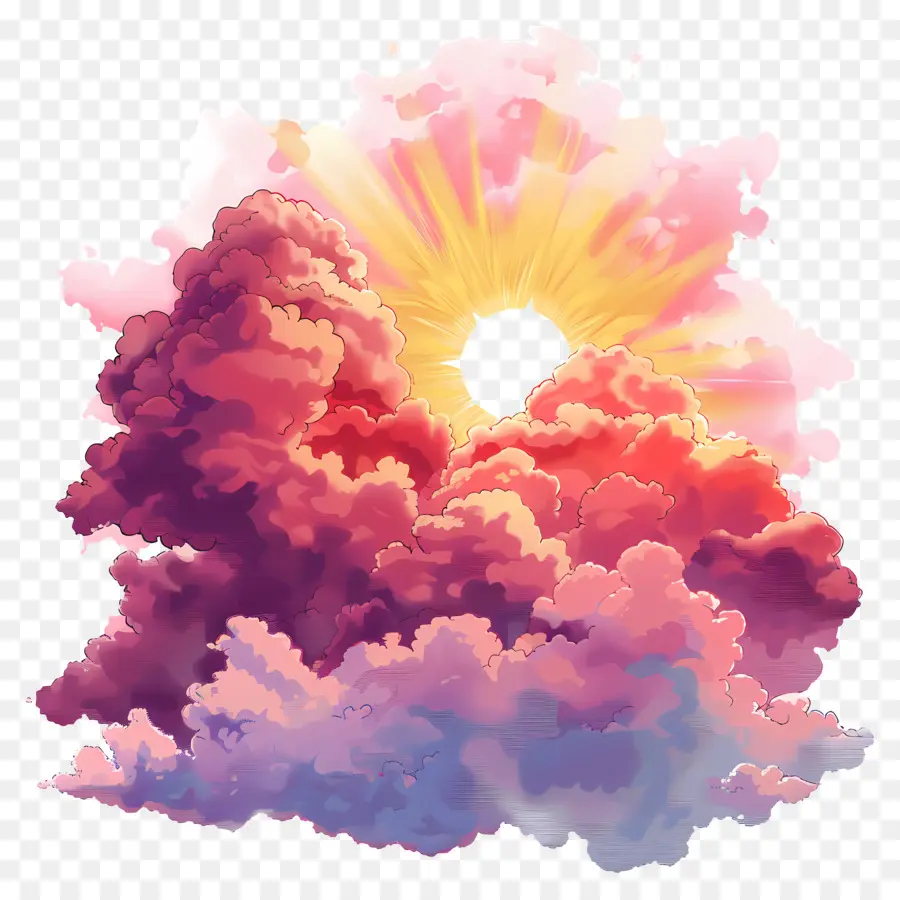 Día Nublado，La Formación De Las Nubes PNG