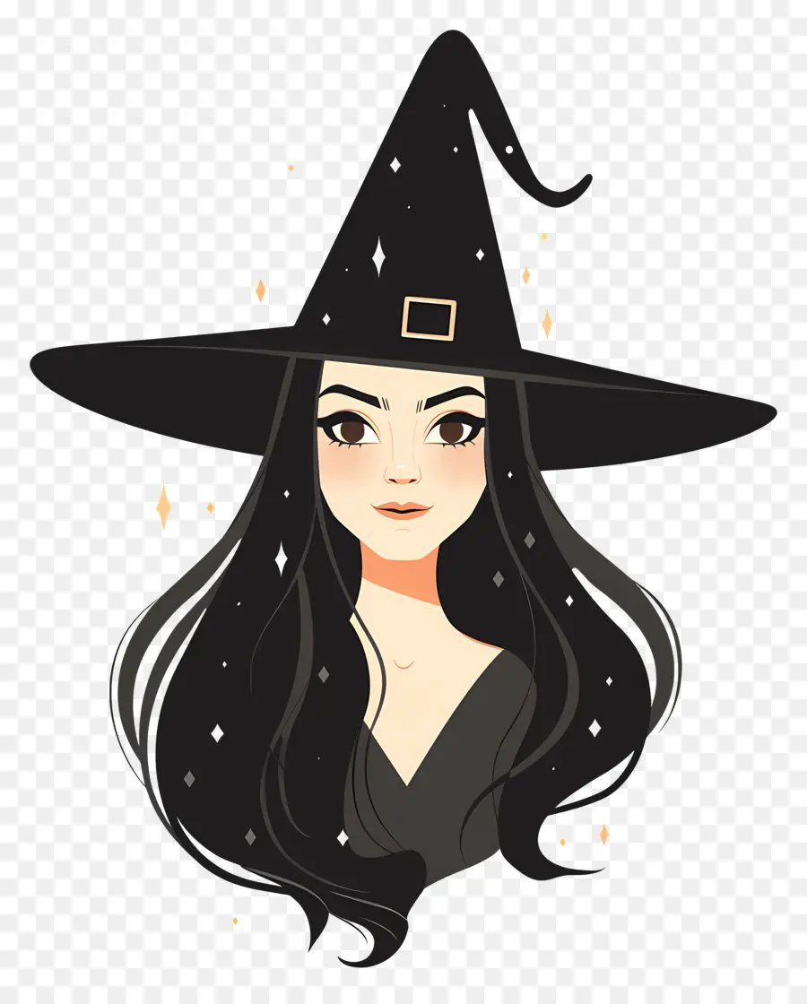 Bruja，El Cabello Negro PNG