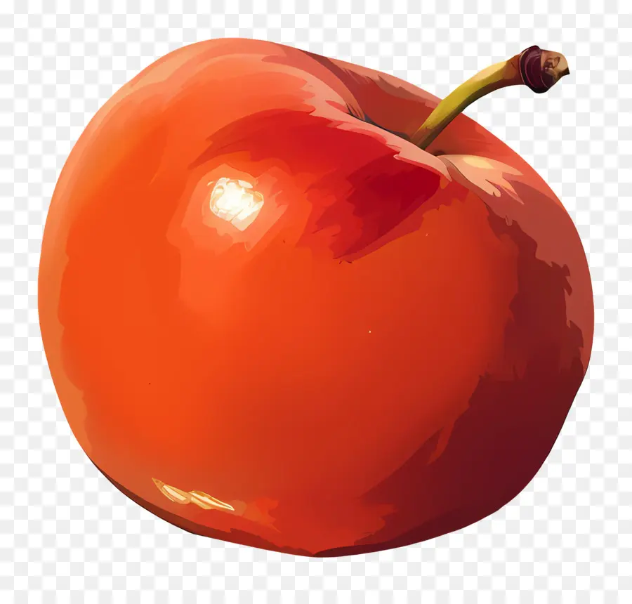 Nectarina，Manzana Roja PNG