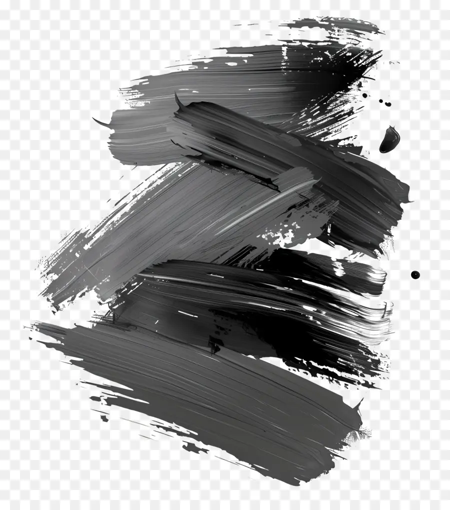 Trazo De Cepillo Gris，Superficie Sucia PNG