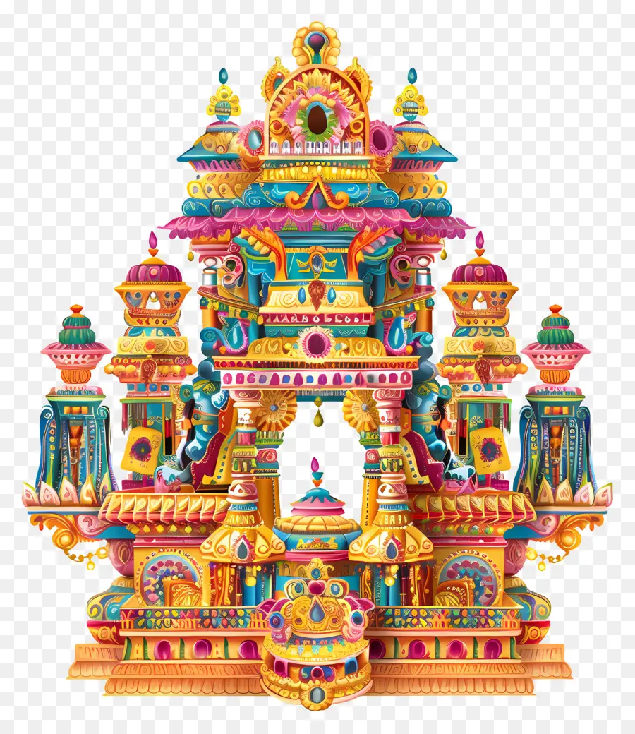 Ratha Yatra，Templo De La India PNG