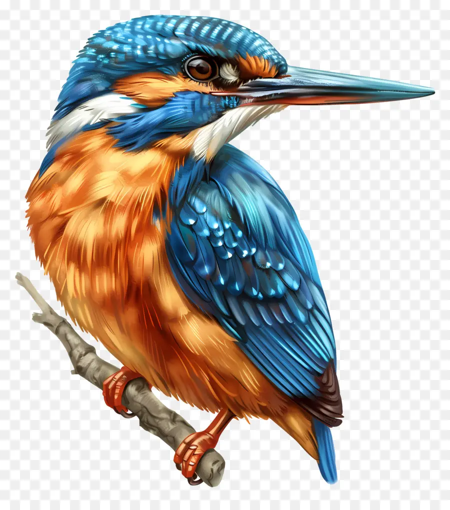 Kingfisher，El Pájaro Azul PNG