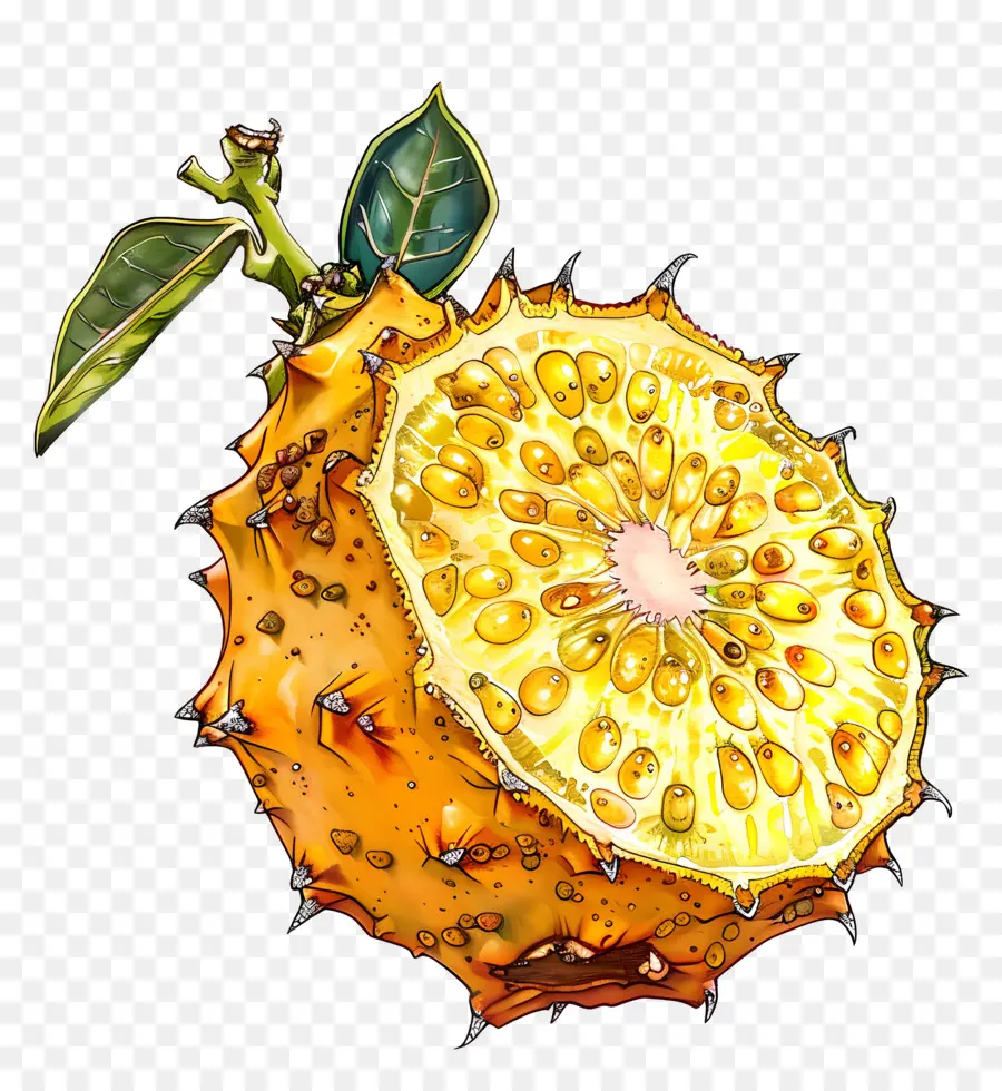 Kiwano，Naranja PNG