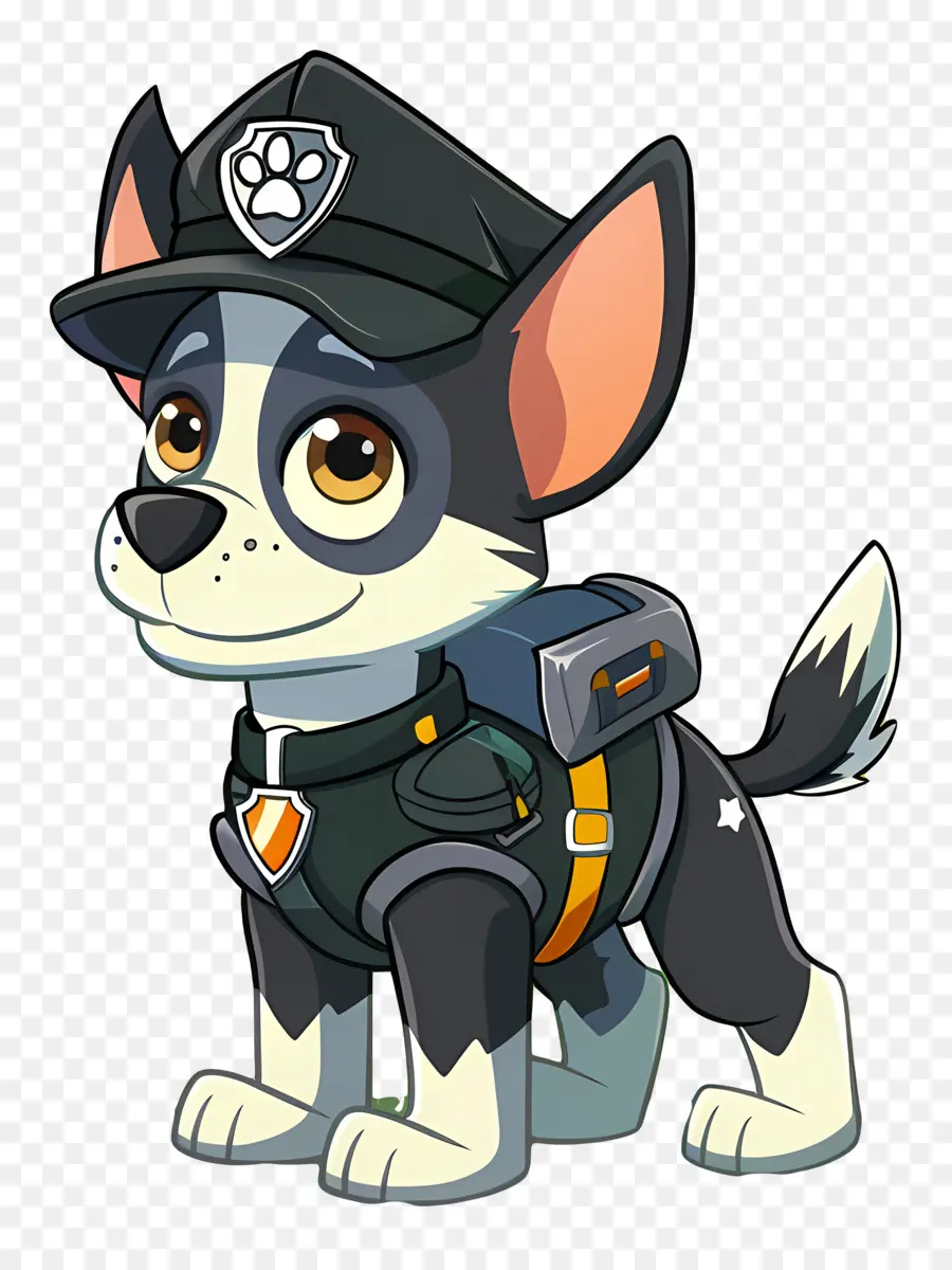 La Pata De La Patrulla，Perro De Policía PNG