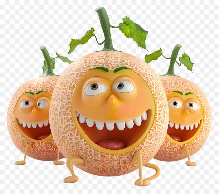 Cantaloupe，Melones PNG