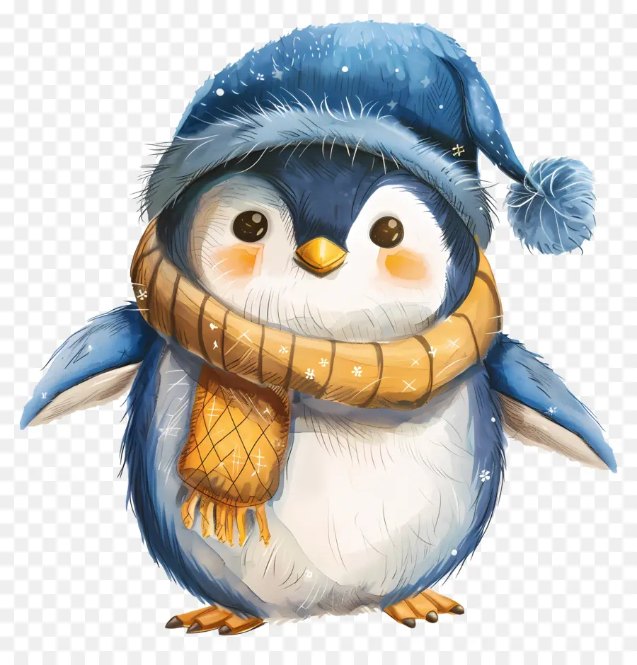 Pingüino，Lindo PNG