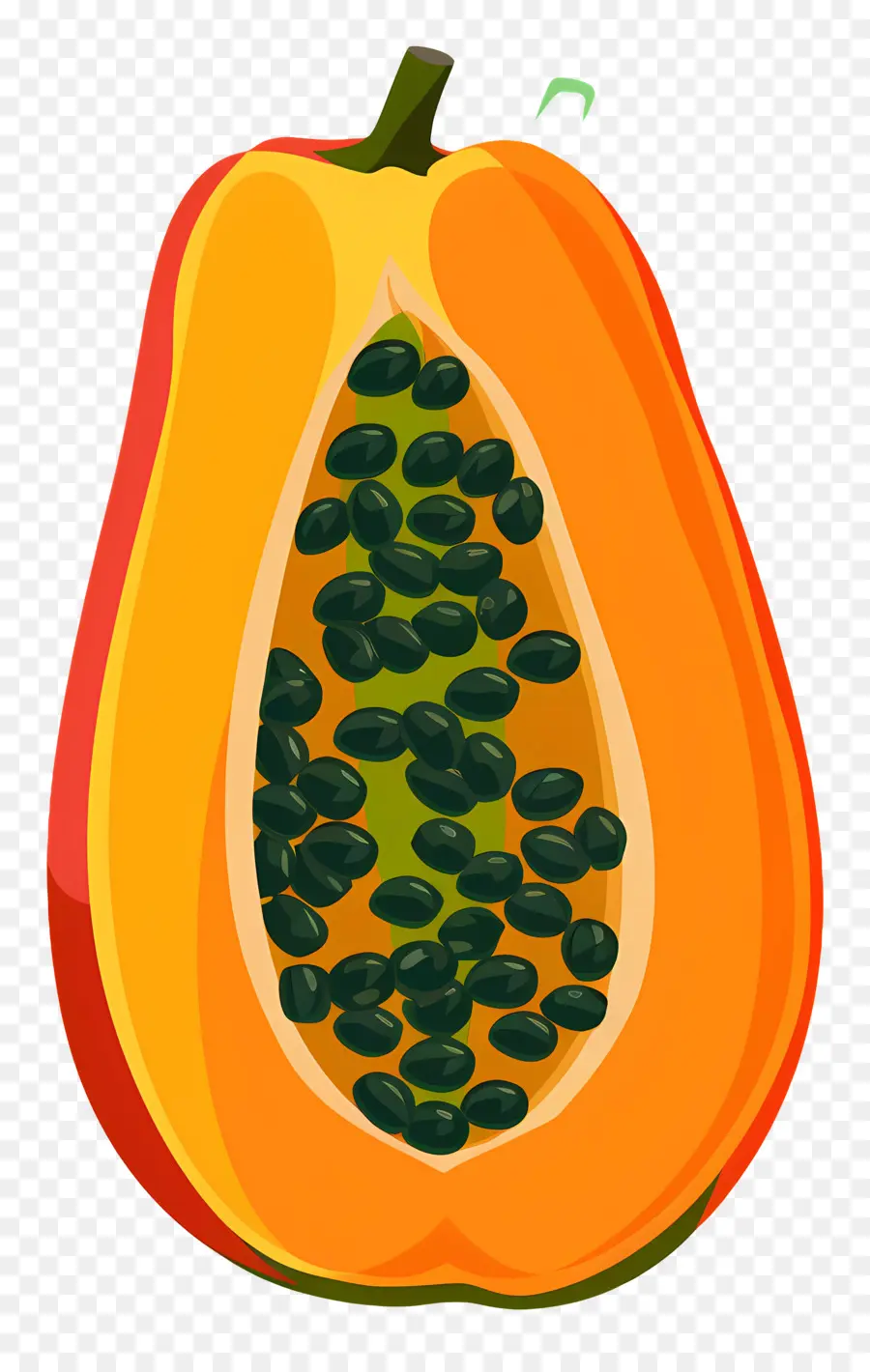 La Papaya，La Fruta Madura PNG