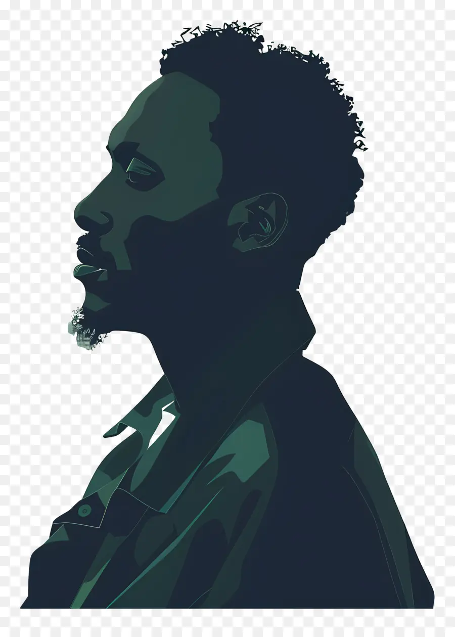 Hombre，Afro Cabellos De Textura PNG