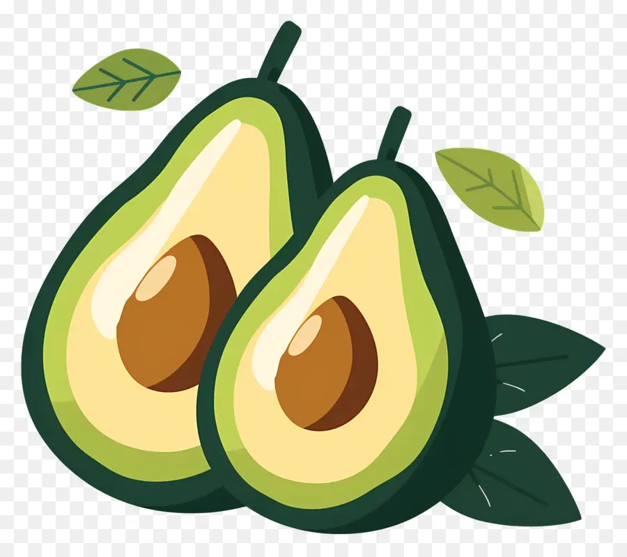 Aguacate，Ripe PNG