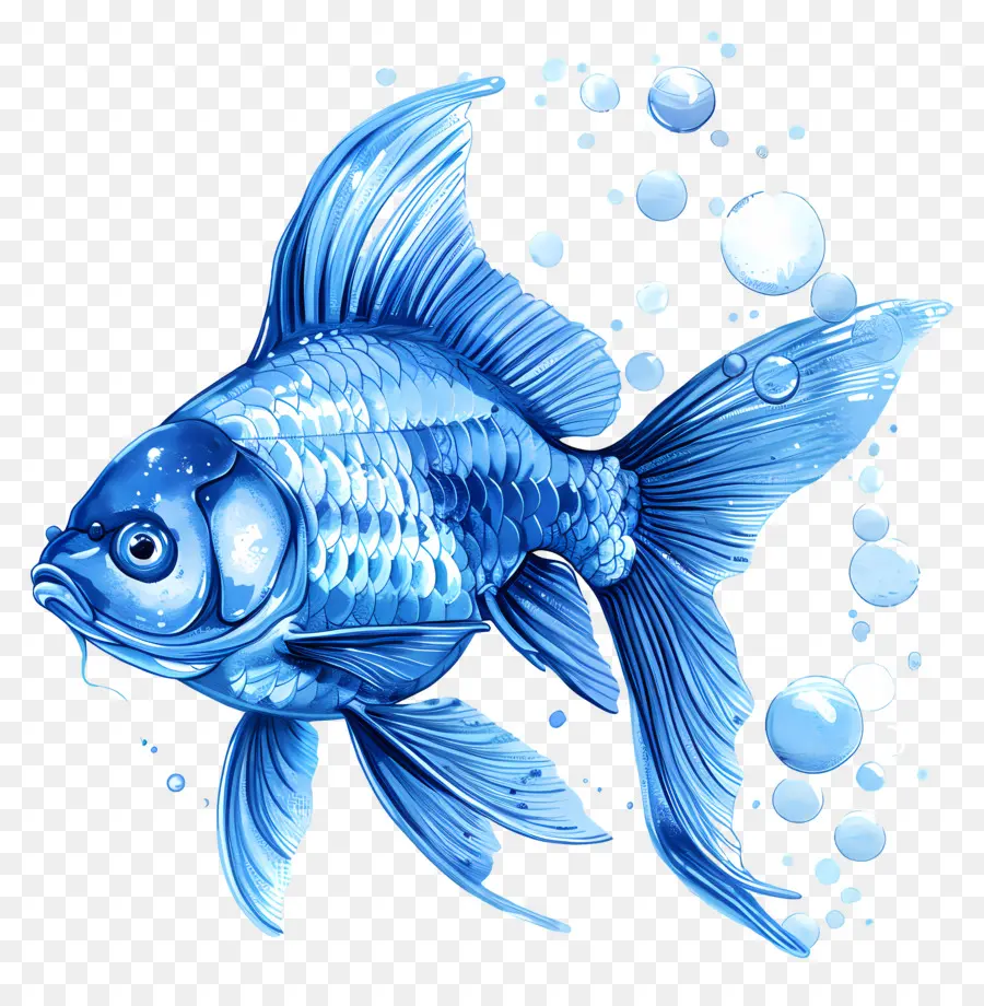 Pescado Azul，Pez PNG