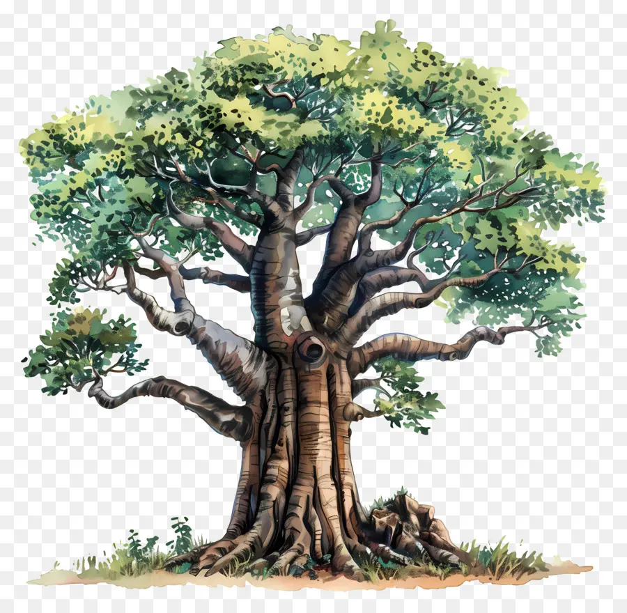 árbol Baobab，Árbol PNG