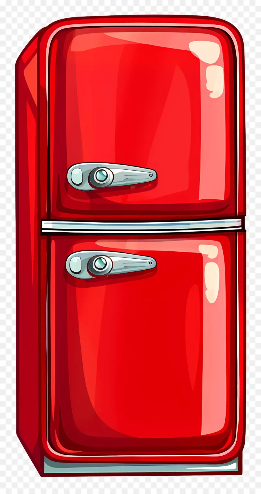 Refrigerador，Refrigerador Retro PNG