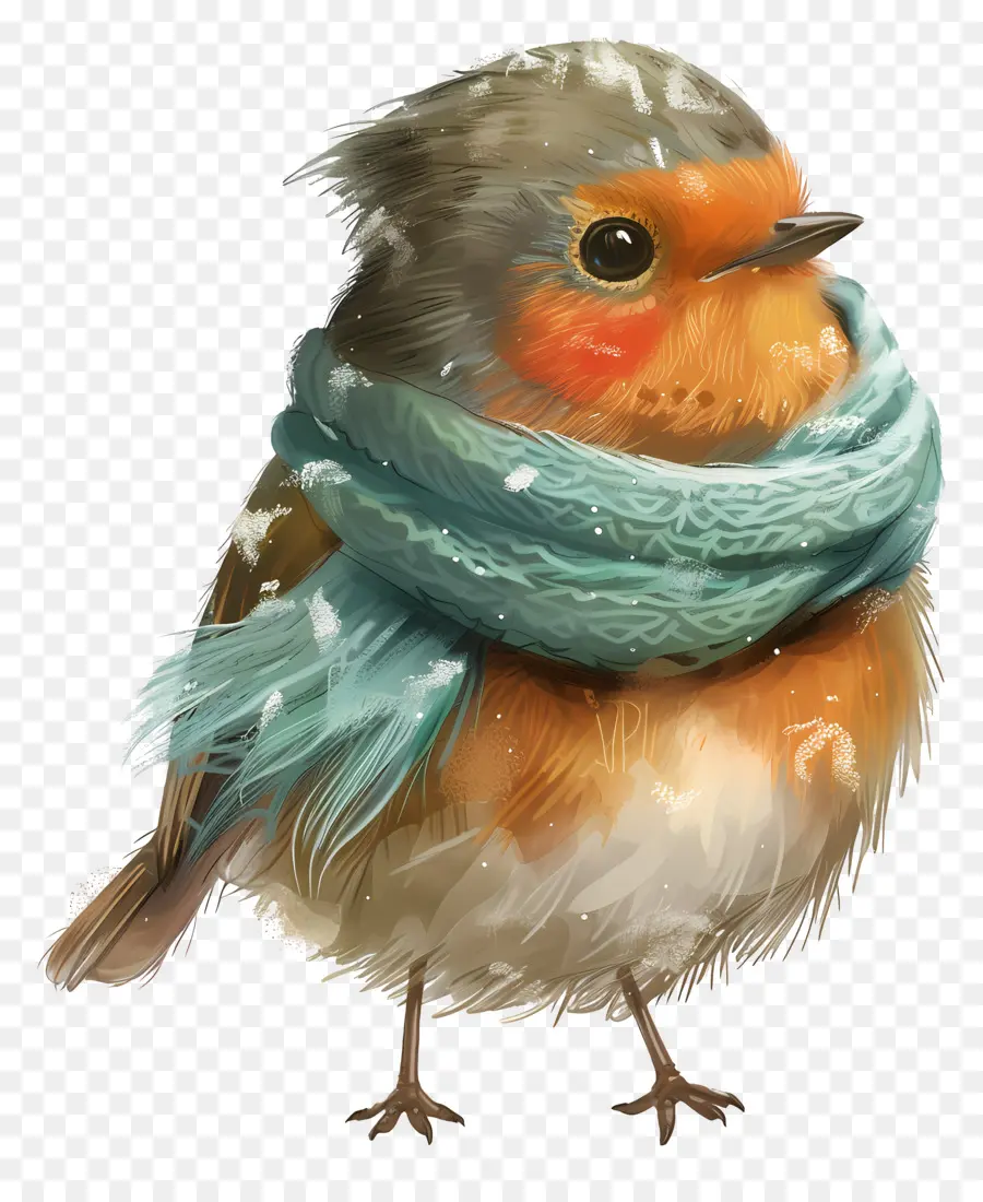 Robin，Lindo Pájaro PNG