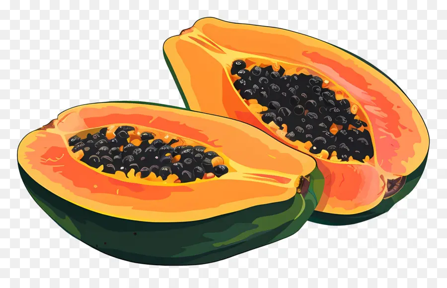 La Papaya，Papaya Madura PNG