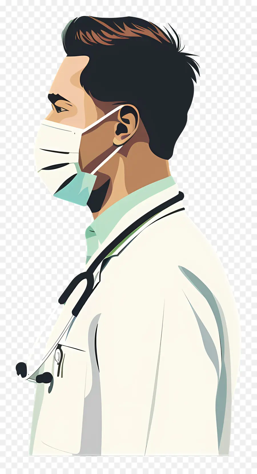 Médico，Estetoscopio PNG