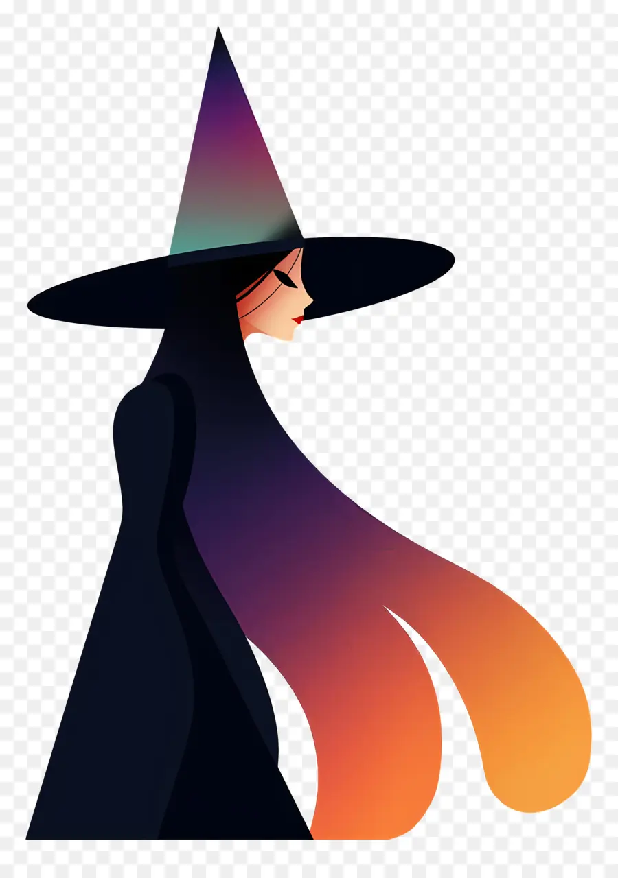 Bruja，Sombrero Negro PNG