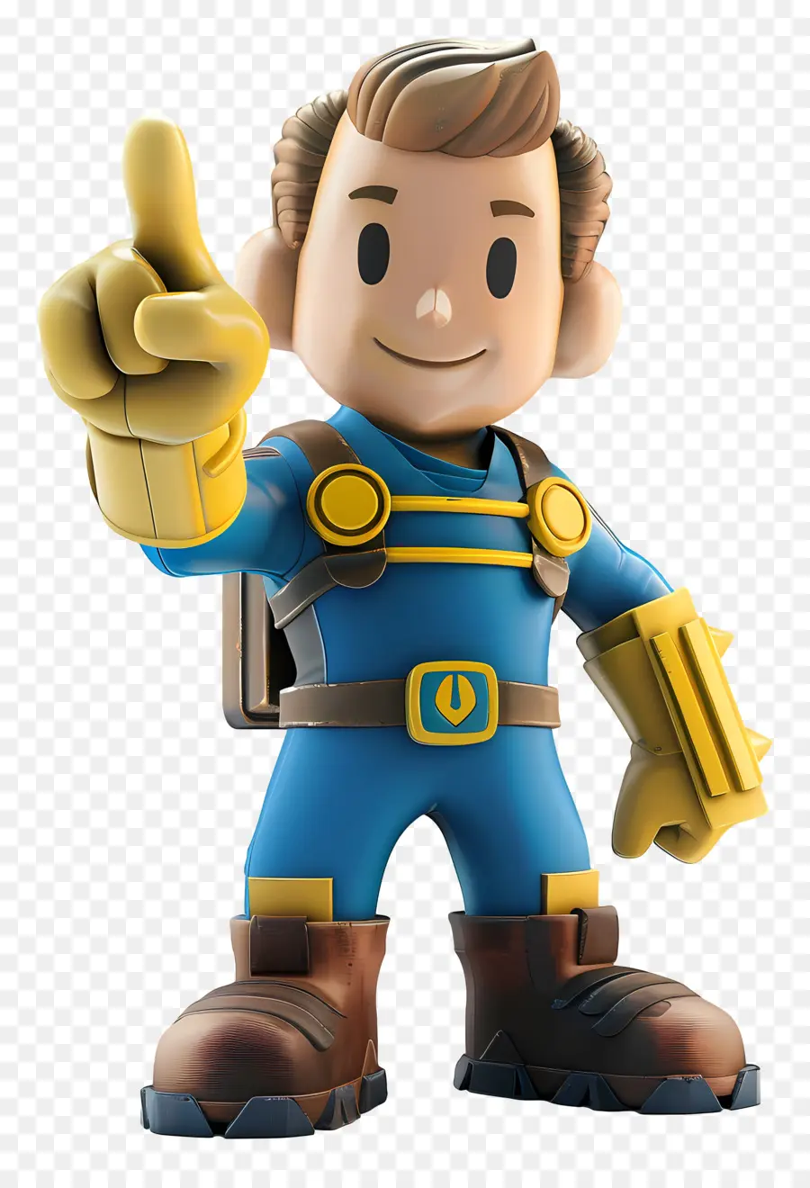 Vault Boy，La Lluvia Radiactiva PNG