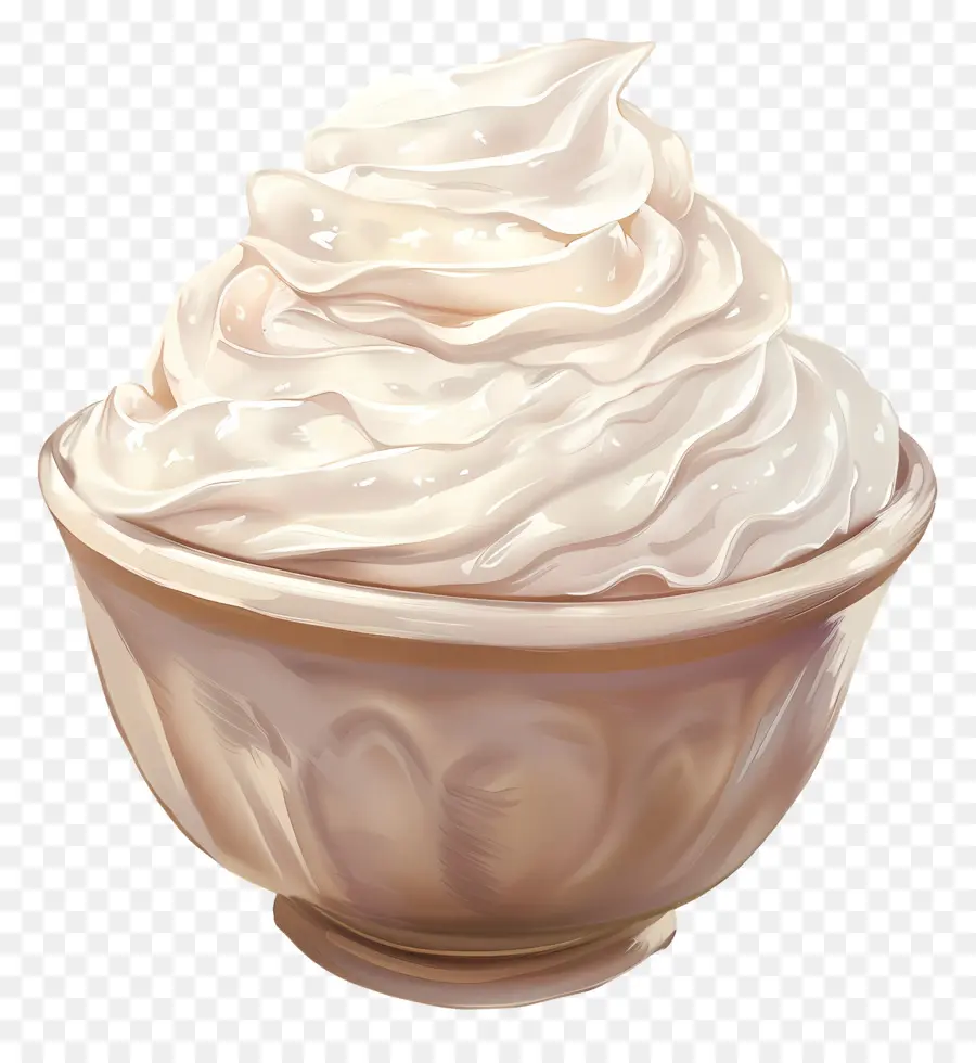 Crema Batida，De Postre PNG