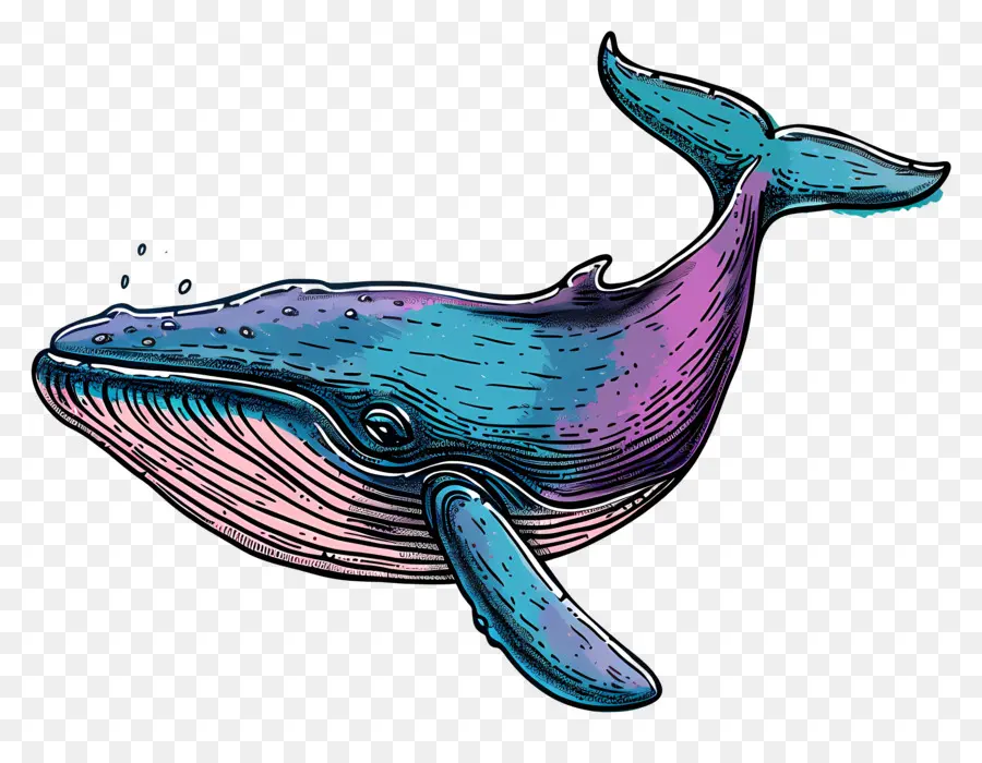 La Ballena Azul，Dibujo PNG