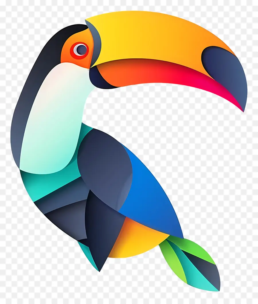 Tucán，Pájaro De Colores PNG