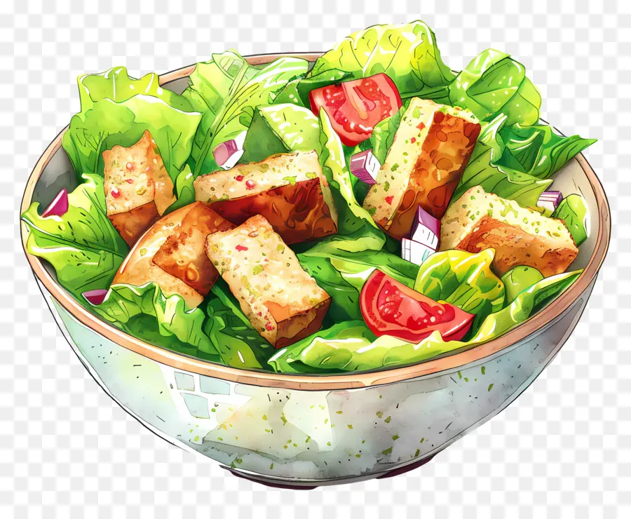 Ensalada César，Ensalada PNG