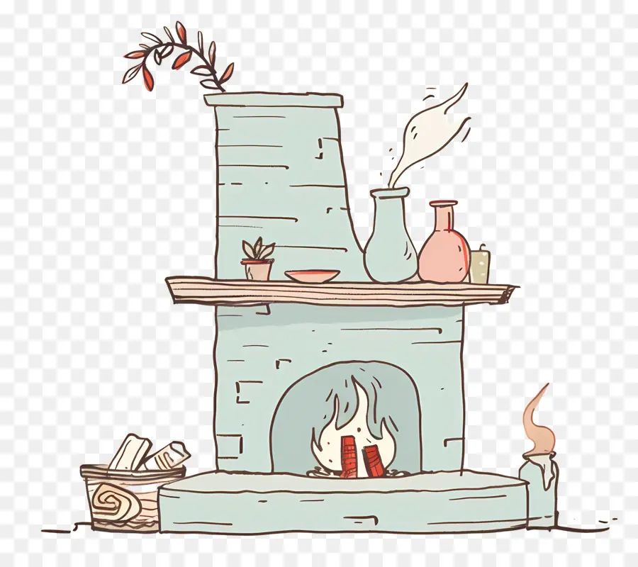 Hogar，Chimenea Acogedora PNG