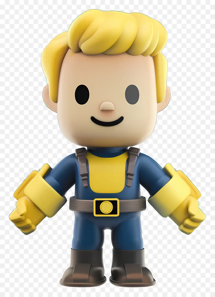 Vault Boy，La Lluvia Radiactiva PNG