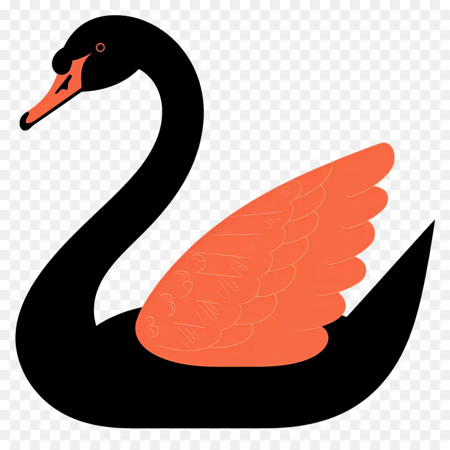 Swan Silueta，Swan PNG