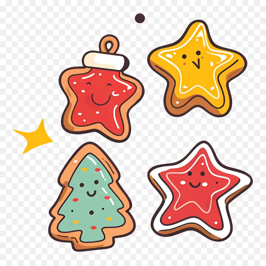 Galletas Navideñas，Galletas PNG