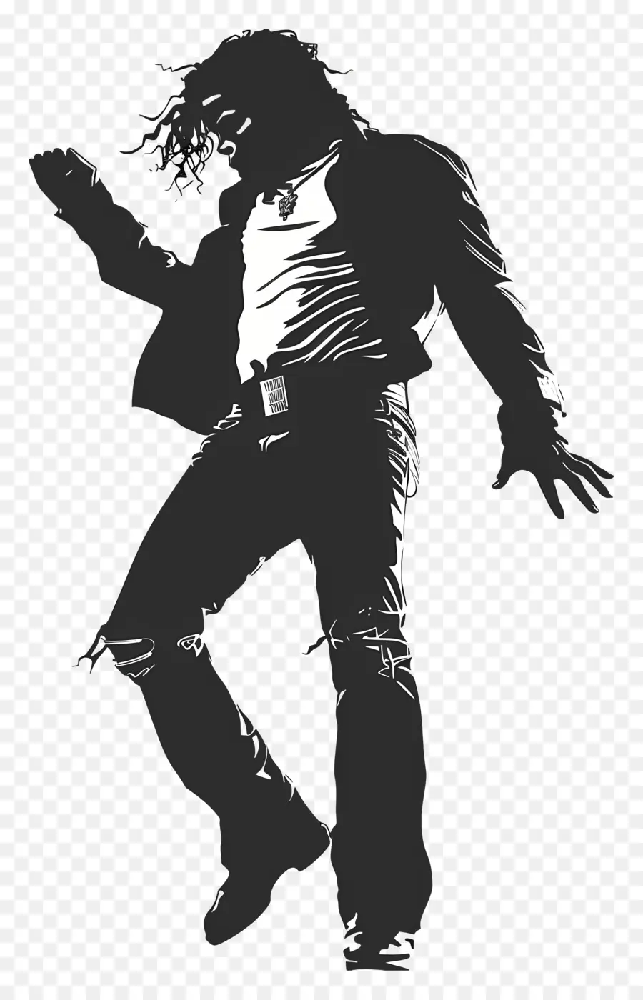 Michael Jackson Silueta，Acrobacias PNG
