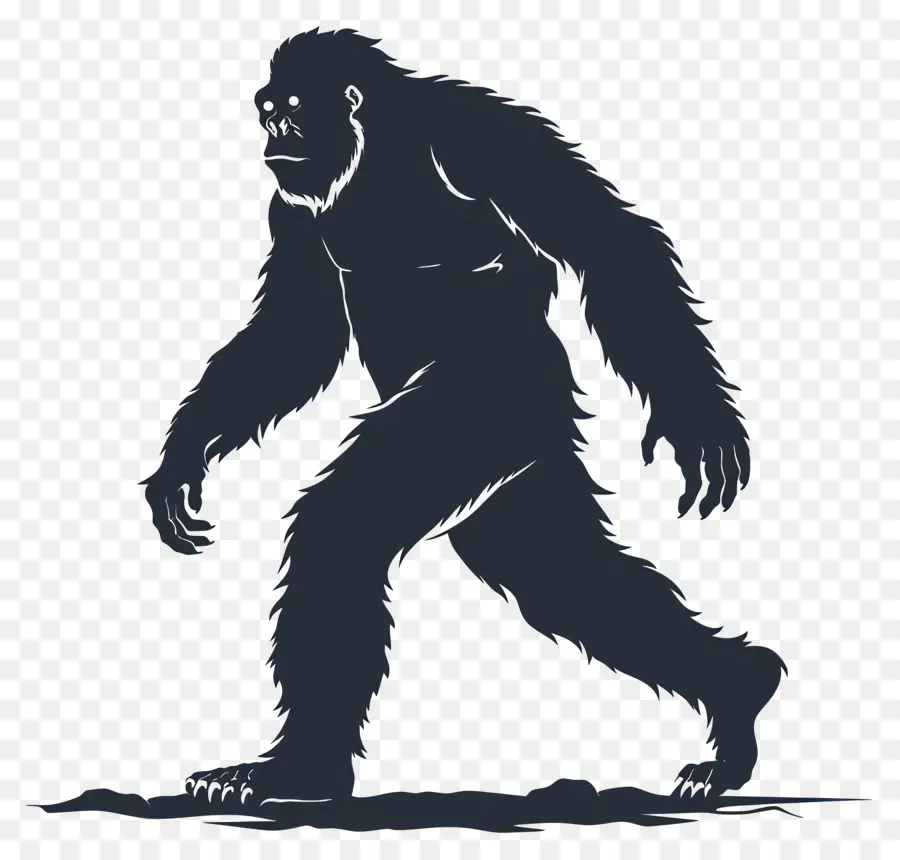 Silueta Bigfoot，Sasquatch PNG