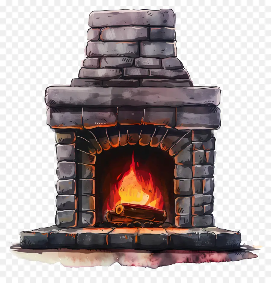 Chimenea，Chimenea De Piedra PNG