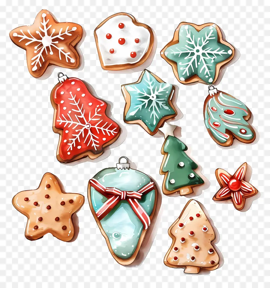 Galletas De Navidad，Pan De Jengibre PNG