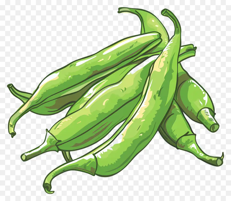 Judías Verdes，Guisantes Verdes PNG