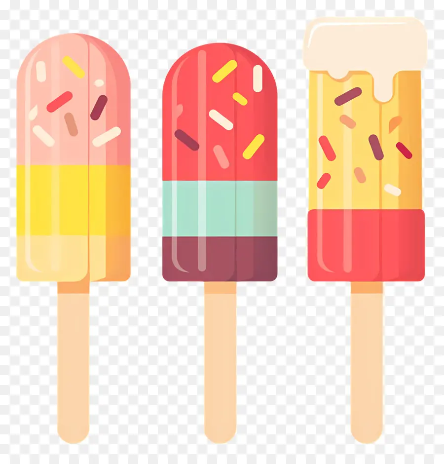 Las Paletas De Helado，Helado PNG