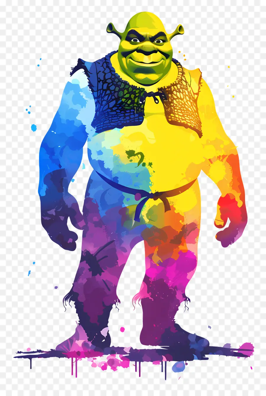 Shrek Silueta，Blancanieves PNG