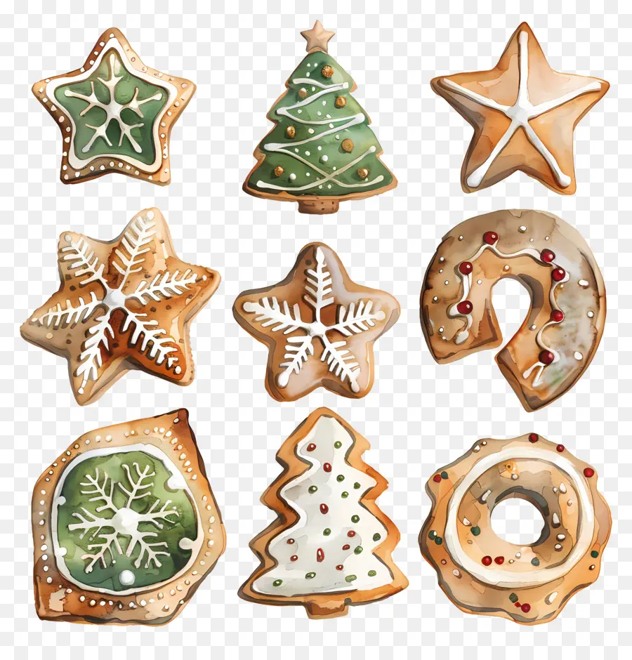 Galletas Navideñas，Galletas De Navidad PNG