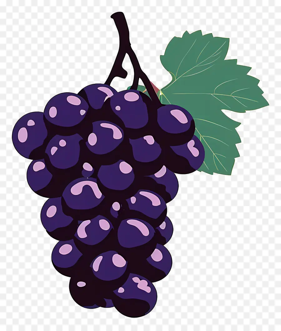 Las Uvas，Uvas Moradas PNG