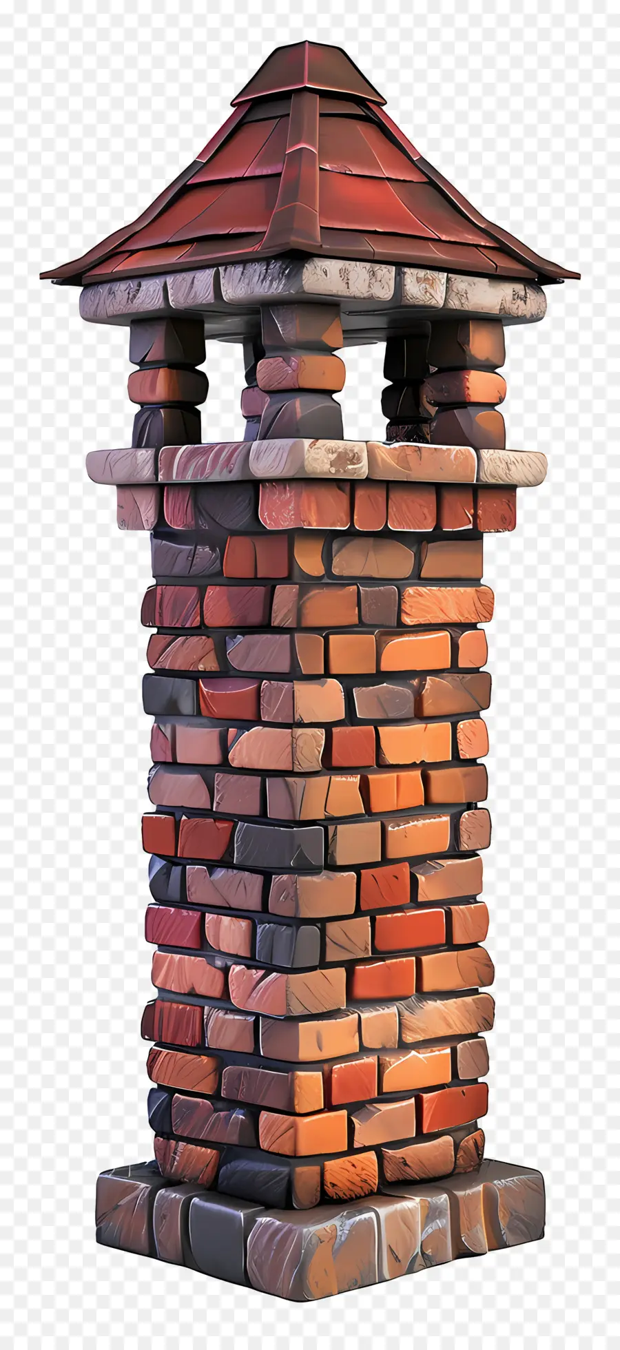 Chimenea，Torre De Ladrillo PNG