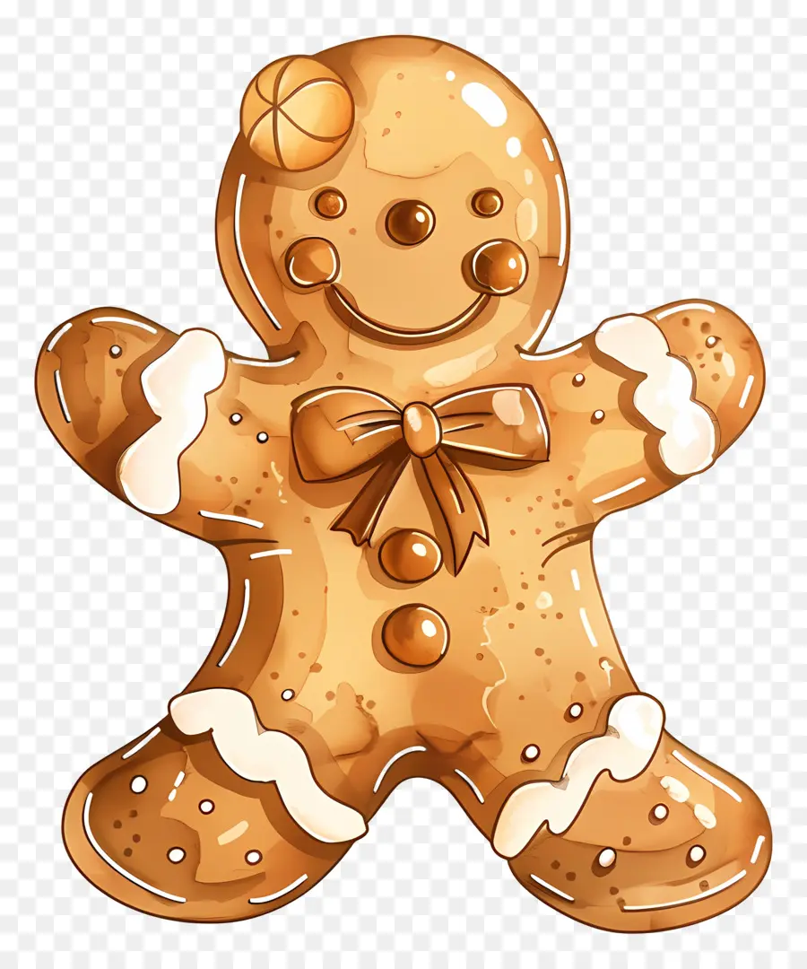 Hombre De Pan De Jengibre，Hombre De Pan De Jengibre De Chocolate PNG