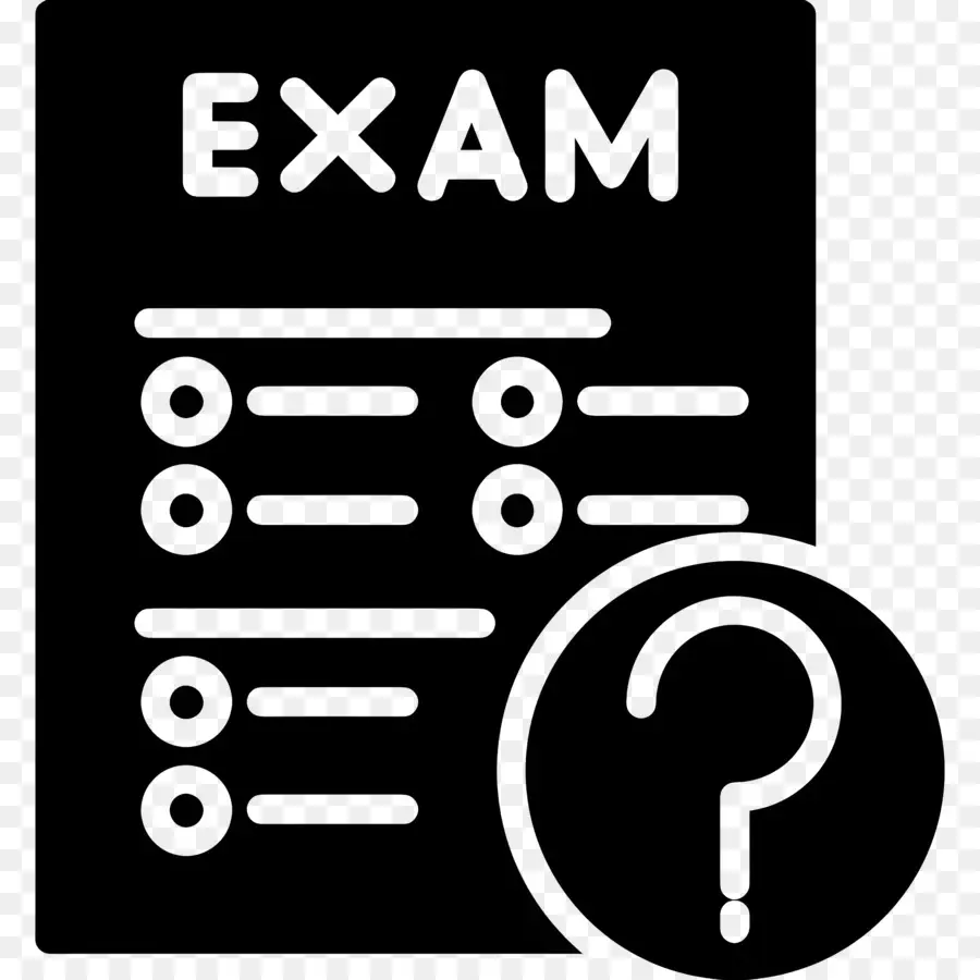 Logotipo De Examen，Examen Icono PNG