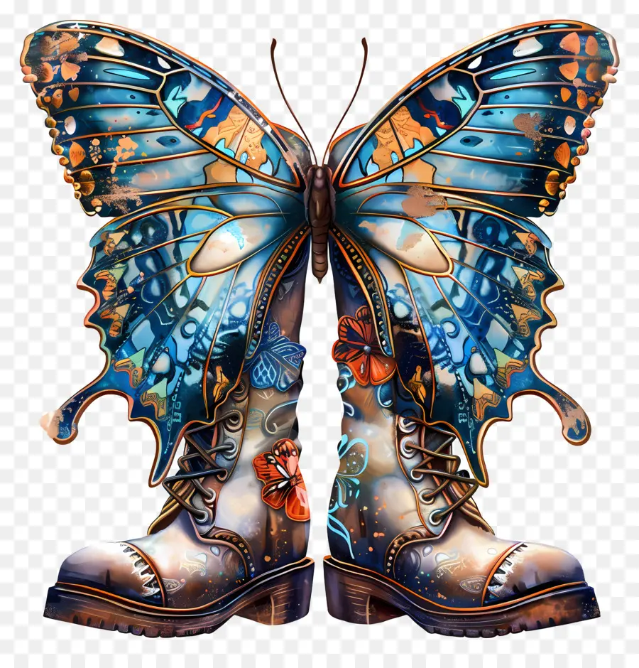 Mariposa，Botas PNG