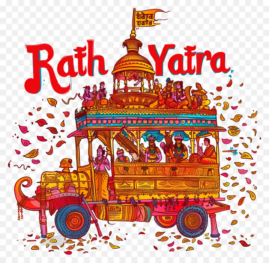 Rath Yatra，Vintage Autobús PNG