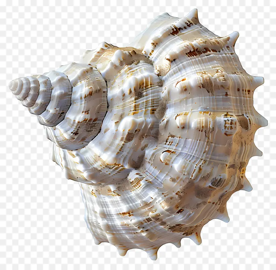 Concha，Cáscara Espiral PNG