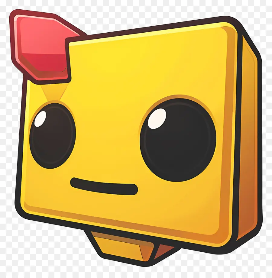 Geometry Dash，Enojado PNG