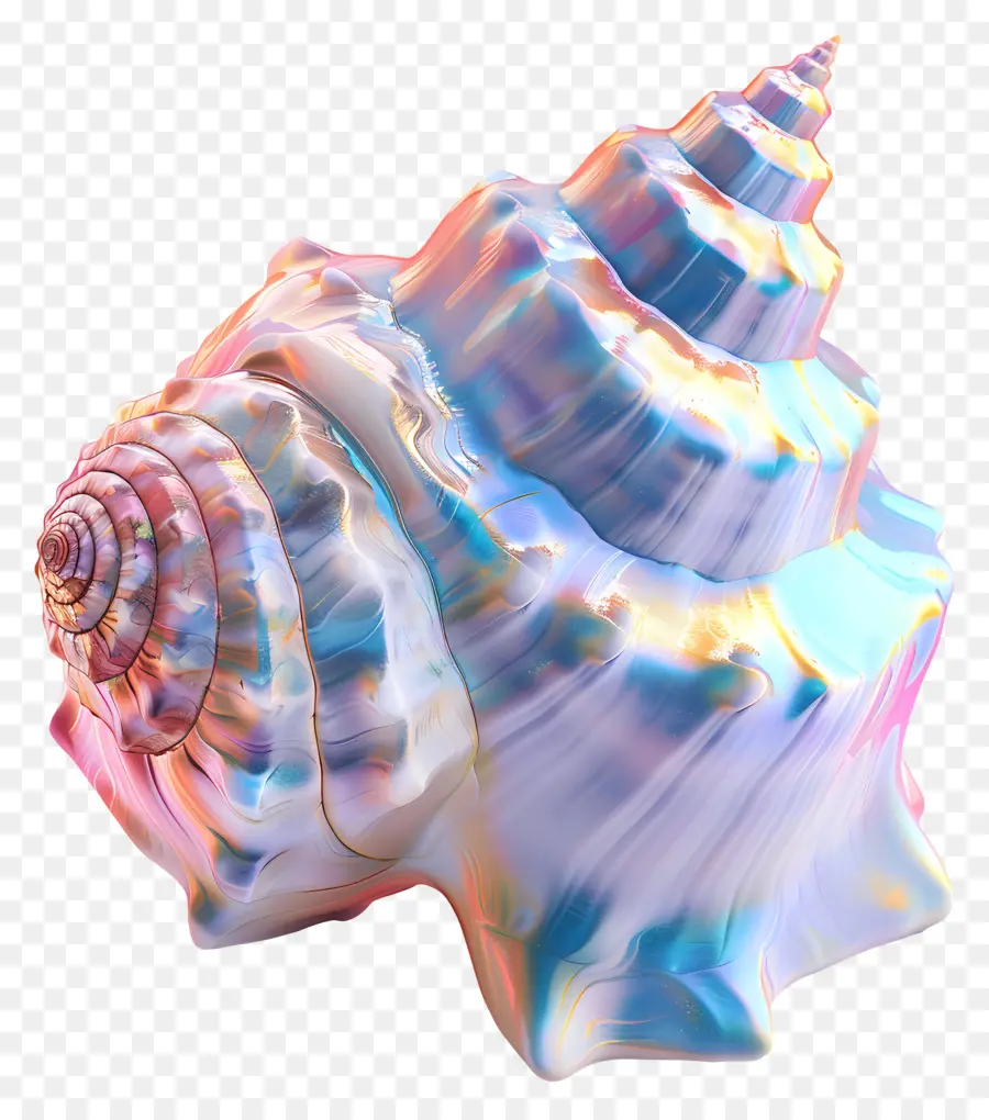 Concha，Colorido Shell PNG